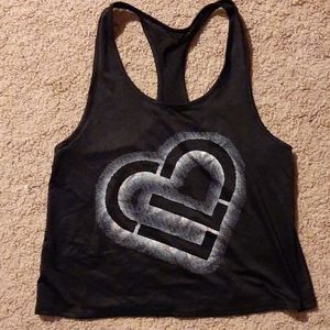Live Love Dream Racerback Mesh Tank Top